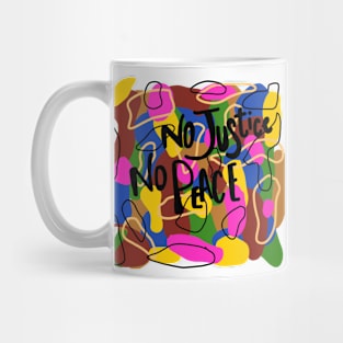 No Justice No Peace Mug